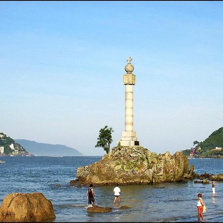 Kitinete 1514 Com Vista Para O Mar São Vicente Kültér fotó